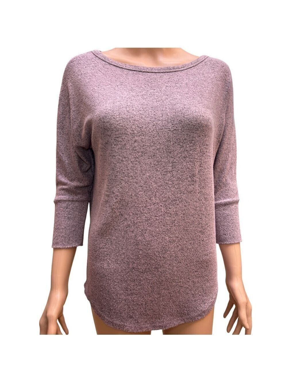Market & Spruce Mauve 3/4 Sleeve Top XS